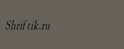 CarnegieCondensed Italic 